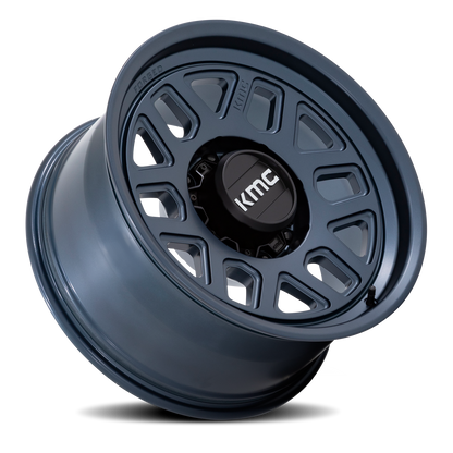 KMC KM451 MESA FORGED MONOBLOCK Metallic Blue 18x9 +18 8x170mm 125.1mm