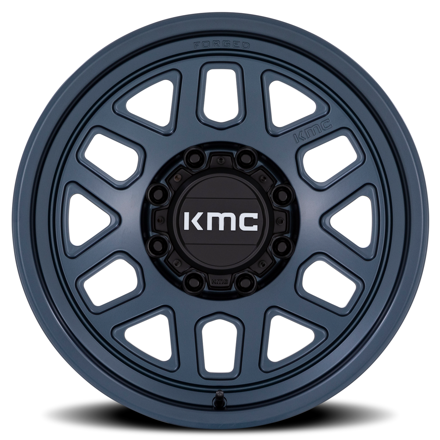 KMC KM451 MESA FORGED MONOBLOCK Metallic Blue 18x9 +18 8x165.1mm 125.1mm