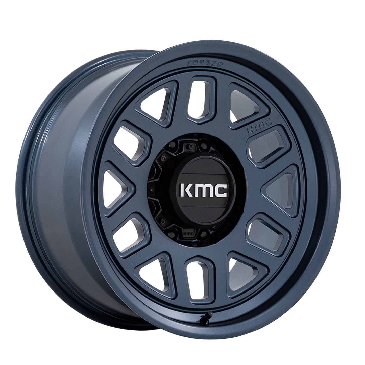 KMC KM451 MESA FORGED MONOBLOCK Metallic Blue 18x9 +18 8x165.1mm 125.1mm