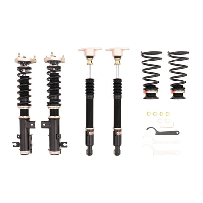 BC Racing BR Series coilovers on white background