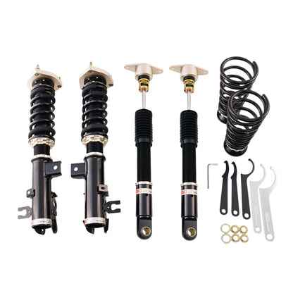 BC Racing BR Series coilovers on white background