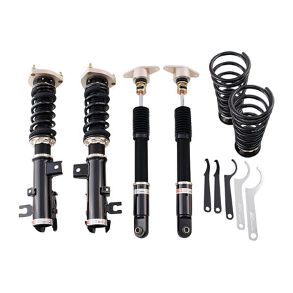 BC Racing BR Series coilovers on white background