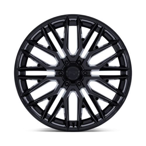 Niche M224 GAMMA Gloss Black 22x9.5 +25 6x135mm 87.1mm