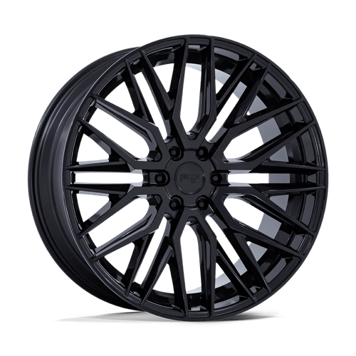Niche M224 GAMMA Gloss Black 24x10 +30 6x135mm 87.1mm