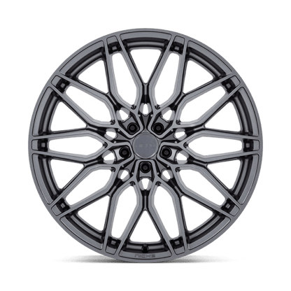 Niche NC277 CALABRIA 5 Matte Gunmetal 20x9 +27 5x120mm 74.1mm