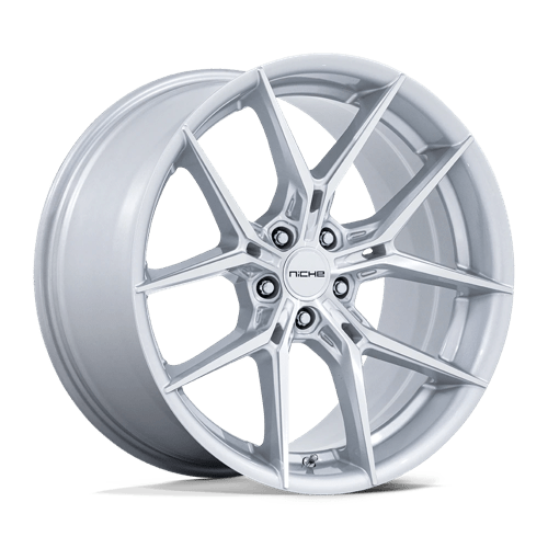 Niche NC279 PRODIGY 5 Silver W/ Machined Face 20x11 +20 5x115mm 72.6mm