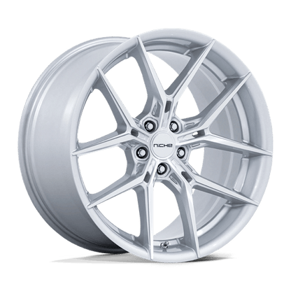 Niche NC279 PRODIGY 5 Silver W/ Machined Face 22x10.5 +18 5x115mm 72.6mm