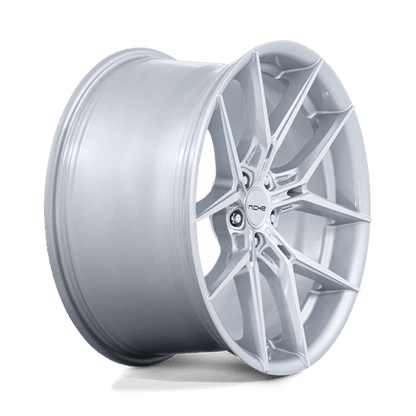 Niche NC279 PRODIGY 5 Silver W/ Machined Face 19x9.5 +25 5x114.3mm 72.6mm