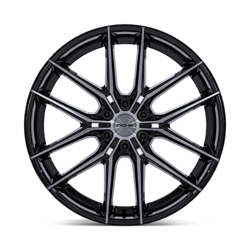 Niche NC280 PRODIGY 6 Gloss Black Dark Tinted Clear 26x10 +25 6x135mm 87.1mm