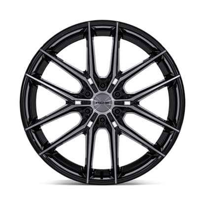 Niche NC280 PRODIGY 6 Gloss Black Dark Tinted Clear 24x10 +25 6x135mm 87.1mm