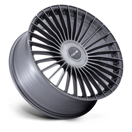 Niche NC282 SERENE Gloss Titanium Brushed 24x10 +30 6x135|6x139.7mm 100.3mm