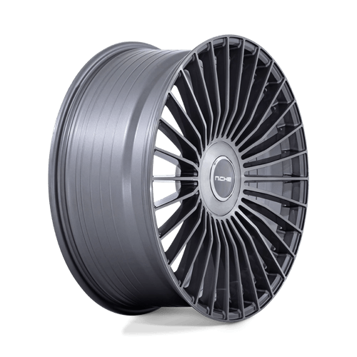 Niche NC282 SERENE Gloss Titanium Brushed 22x9 +38 5x108|5x114.3mm 72.6mm