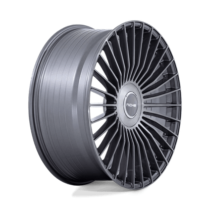 Niche NC282 SERENE Gloss Titanium Brushed 22x9 +38 5x108|5x114.3mm 72.6mm
