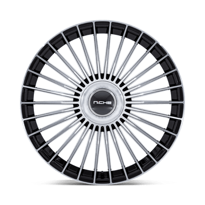 Niche NC282 SERENE Gloss Black W/ Machined Face 20x9 +20 Custom 72.6mm