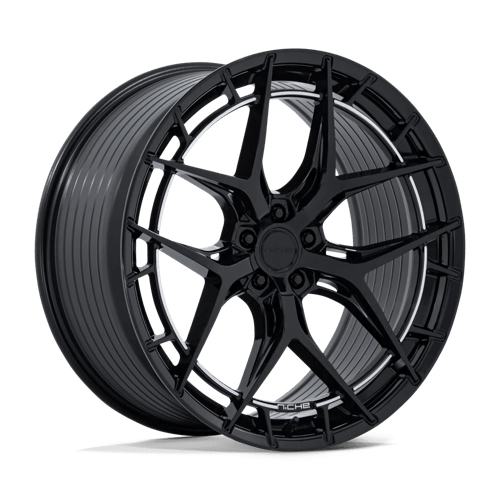 Niche NC286 RIVIERA Gloss Black 20x9 +45 5x112mm 72.6mm