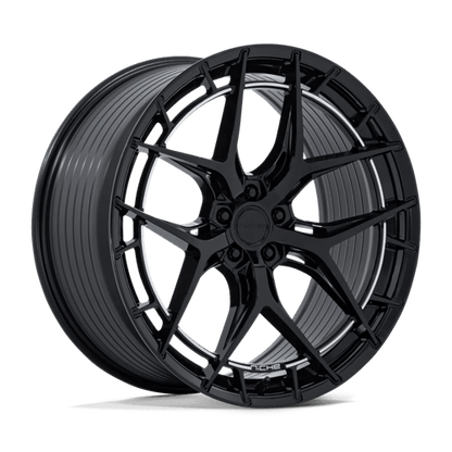 Niche NC286 RIVIERA Gloss Black 20x9 +45 5x112mm 72.6mm