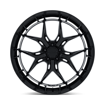 Niche NC286 RIVIERA Gloss Black 20x10.5 +40 5x114.3mm 72.6mm