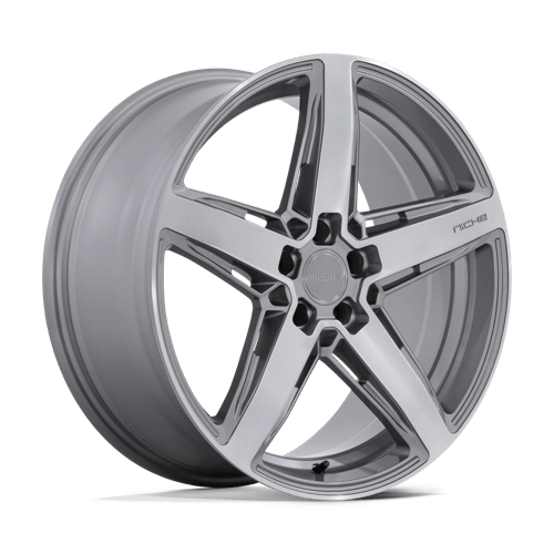 Niche M270 TERAMO Anthracite Brushed Face Tint 20x9 +25 5x112mm 66.6mm