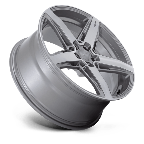 Niche M270 TERAMO Anthracite Brushed Face Tint 20x9.5 +25 5x114.3mm 70.7mm