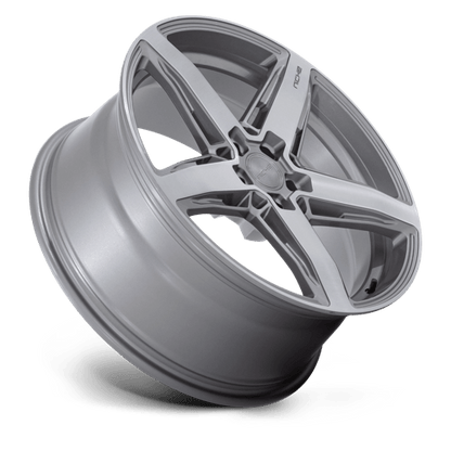 Niche M270 TERAMO Anthracite Brushed Face Tint 20x9.5 +25 5x114.3mm 70.7mm