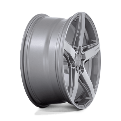Niche M270 TERAMO Anthracite Brushed Face Tint 20x11 +20 5x115mm 71.5mm