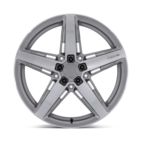 Niche M270 TERAMO Anthracite Brushed Face Tint 20x9 +25 5x112mm 66.6mm