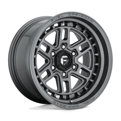 Fuel Offroad D668 NITRO Matte Gun Metal 17x9 -12 6x139.7mm 106.1mm