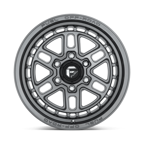 Fuel Offroad D668 NITRO Matte Gun Metal 17x9 +1 6x139.7mm 106.1mm
