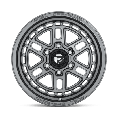 Fuel Offroad D668 NITRO Matte Gun Metal 17x9 +1 6x139.7mm 106.1mm