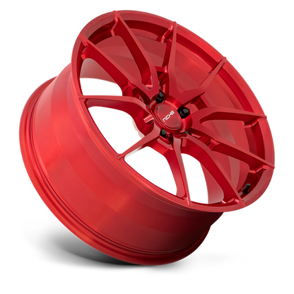 Niche T113 KANAN Brushed Candy Red 20x9 +45 5x112mm 66.6mm