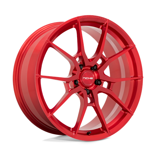 Niche T113 KANAN Brushed Candy Red 21x12 +45 5x130mm 71.5mm