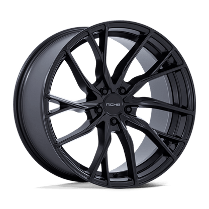 Niche M272 NOVARA Matte Black 20x10.5 +27 5x112mm 66.6mm