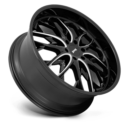 DUB S263 OG Gloss Black Milled 22x9.5 +30 6x135mm 87.1mm