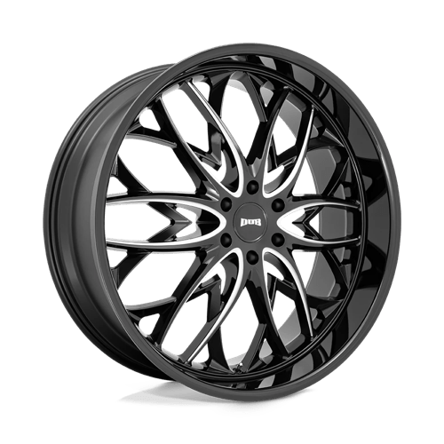 DUB S263 OG Gloss Black Milled 26x10 +25 6x139.7mm 106.1mm