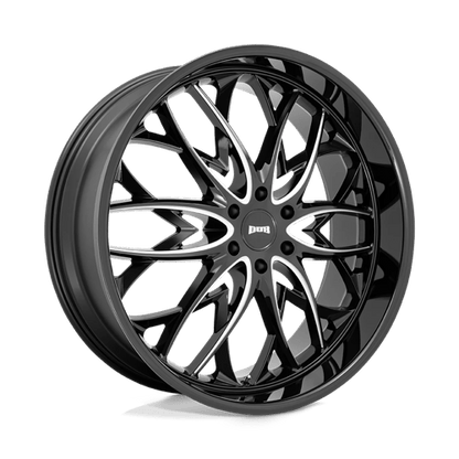 DUB S263 OG Gloss Black Milled 26x10 +25 6x139.7mm 106.1mm