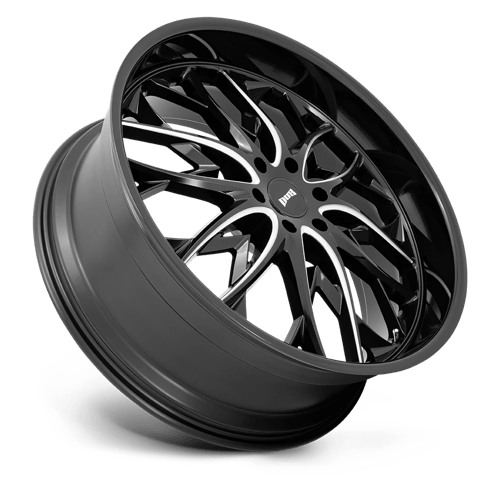 DUB S263 OG Gloss Black Milled 26x10 +25 6x139.7mm 106.1mm
