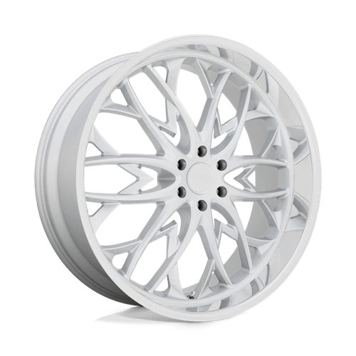 DUB S264 OG Silver W/ Diamond Cut Lip 22x9.5 +25 6x139.7mm 106.1mm