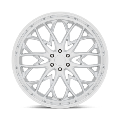 DUB S264 OG Silver W/ Diamond Cut Lip 26x10 +30 6x135mm 87.1mm