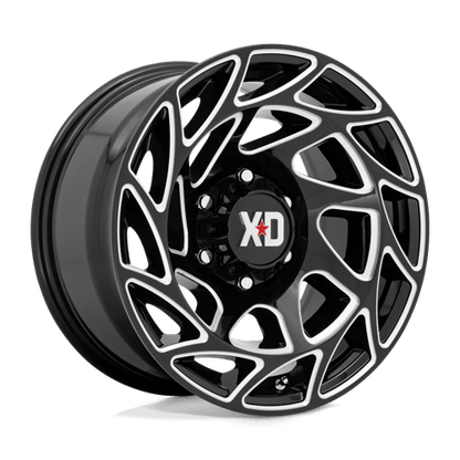 XD Series XD860 ONSLAUGHT Gloss Black Milled 20x9 0 6x139.7mm 106.1mm