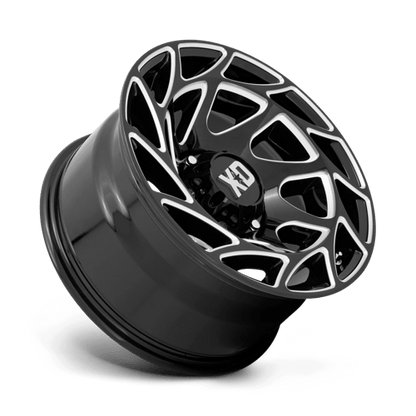 XD Series XD860 ONSLAUGHT Gloss Black Milled 20x9 0 6x135mm 87.1mm