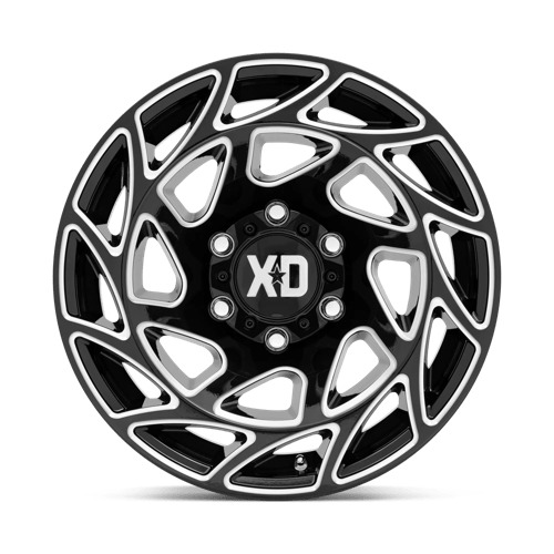 XD Series XD860 ONSLAUGHT Gloss Black Milled 20x9 0 6x139.7mm 106.1mm