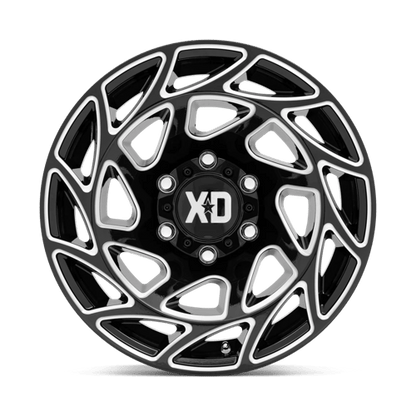XD Series XD860 ONSLAUGHT Gloss Black Milled 20x9 0 6x139.7mm 106.1mm