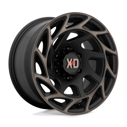 XD Series XD860 ONSLAUGHT Satin Black W/ Bronze Tint 20x9 0 6x135mm 87.1mm