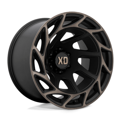 XD Series XD860 ONSLAUGHT Satin Black W/ Bronze Tint 20x12 -44 6x135mm 87.1mm