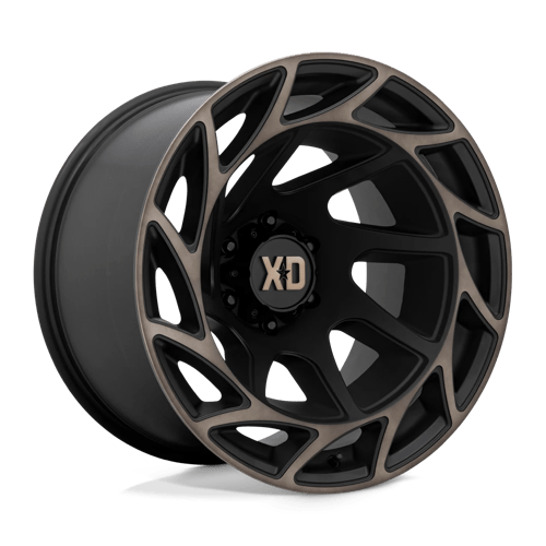XD Series XD860 ONSLAUGHT Satin Black W/ Bronze Tint 20x12 -44 6x139.7mm 106.1mm