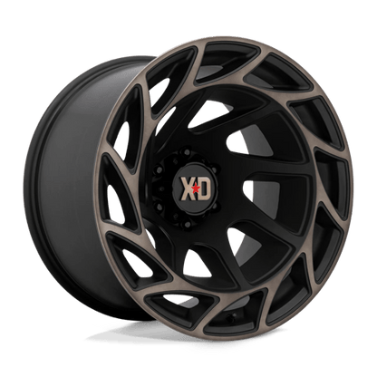 XD Series XD860 ONSLAUGHT Satin Black W/ Bronze Tint 20x12 -44 6x135mm 87.1mm