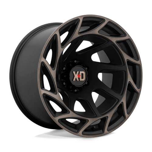 XD Series XD860 ONSLAUGHT Satin Black W/ Bronze Tint 20x12 -44 6x139.7mm 106.1mm
