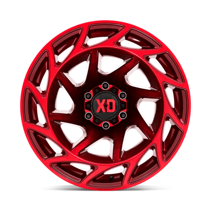 XD Series XD860 ONSLAUGHT Candy Red 22x12 -44 6x139.7mm 106.1mm