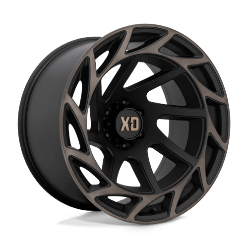 XD Series XD860 ONSLAUGHT Satin Black W/ Bronze Tint 22x12 -44 6x139.7mm 106.1mm
