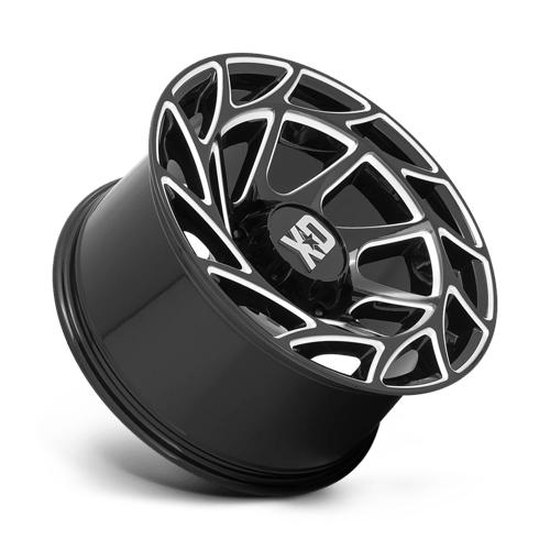 XD Series XD860 ONSLAUGHT Gloss Black Milled 20x10 -18 8x170mm 125.1mm